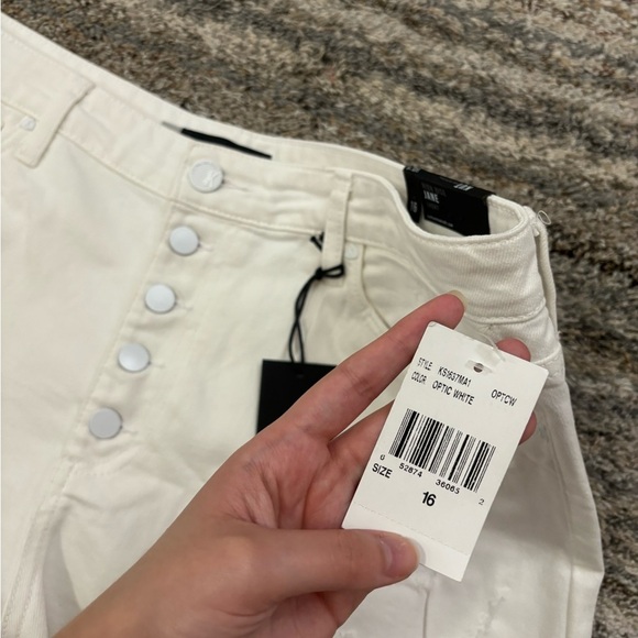 KUT From The Kloth High Rise Jane Shorts Sz 16 NWT | KUT High Rise Denim Shorts - Picture 4 of 14